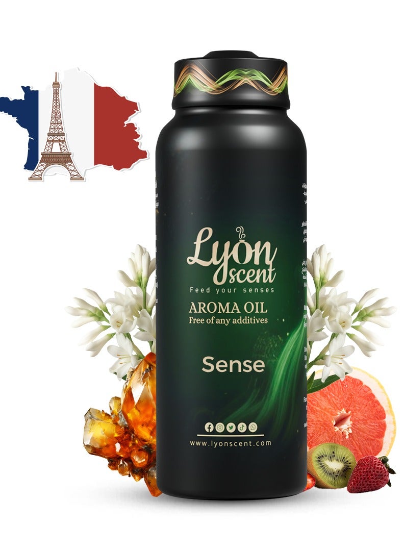 Lyon Scent Aroma Oil, 100% Pure Oil, Perfume for Air Freshener, Diffuser Aroma, Fragrance Oil, Air Freshener Oil refill, Essential Scented Oil, Luxurious Scent (SENSE) - Image 1